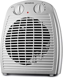 Aquecedor de Ar Mondial, 110V, Cinza, 1500W - A-08 - Produto em review com 4.4 estrelas e 15.200 avaliações