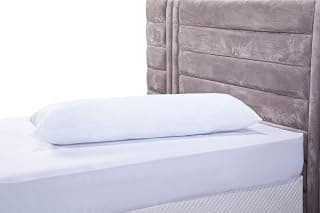 Fronha Travesseiro De Corpo Pele De Pêssego 1,35x0,45 Xuxão Branca - Produto 6 mais recomendado com 4.2 estrelas