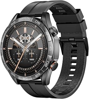 Relógio Smartwatch Solar 5 BT 5.3 Tela 1,58 pol. Preto, Design Moderno e Elegante Compatível Android e Ios - Produto 10 mais recomendado com 3.5 estrelas