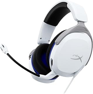 Headset Gamer HyperX Cloud Stinger 2 Core PS5 - para PlayStation, Headset Leve, Microfone com Função de Girar para Silenciar, Drivers de 40 mm, Branco (6H9B5AA) - Produto 4 mais recomendado com 4.7 estrelas