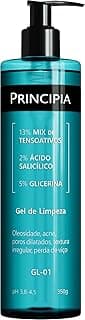 PRINCIPIA, Gel de Limpeza Facial 2% Ácido Salicílico + 5% Glicerina GL-01 com 350g - Produto em review com 4.6 estrelas e 20.800 avaliações