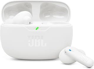 JBL, Fone de Ouvido Sem Fio, JBL, Bluetooth, Wave Beam 2, Intra Auricular, Sem Fio, Resistente À Água e Poeira - Branco - Produto 9 mais recomendado com 4.6 estrelas