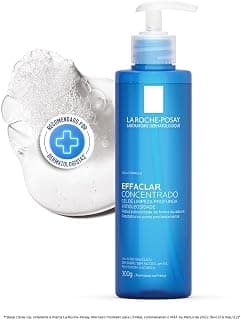 La Roche-Posay Effaclar Gel de Limpeza Facial Antiacne Concentrado com Ácido Salicílico, Zinco e LHA, Limpeza Profunda, Reduz Oleosidade e Desobstrui os Poros, 300ml - Produto 3 mais recomendado com 4.8 estrelas