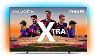 PHILIPS, Smart TV, The Xtra QD-Mini LED 65" 4K 120 Hz, 65PML9118/78, Ambilight, Google TV, P5, DTS Play-Fi, Freesync, Dolby Vision e Atmos, 40 WRMS - Produto 4 mais recomendado com 4.5 estrelas
