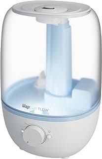 WAP Umidificador de Ar AIR FLOW U2 com Luminária e Difusor de Aromas, 2,3 Litros, Autonomia de até 23 horas, 25W Bivolt - Produto 2 mais recomendado com 4.7 estrelas