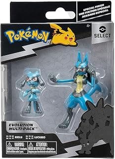 Sunny Brinquedos Pkw - Multipack Evolucao Riolu & Lucario, Modelo: 2, Cor: Multicor - Produto 5 mais recomendado com 4.8 estrelas