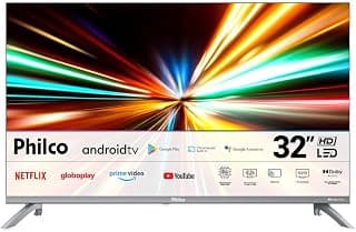 Smart TV Philco 32” Led Dolby Áudio Prata PTV32M9GACGB – 127 Volts - Produto 6 mais recomendado com 4.5 estrelas