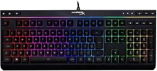 HyperX Teclado Gamer HyperX Alloy Core RGB, ABNT2, PRETO - Produto 2 mais recomendado com 4.8 estrelas