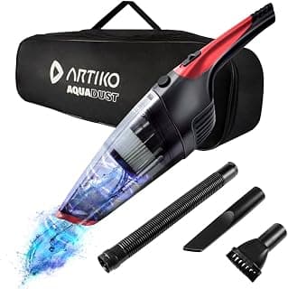 Aspirador De Pó Água e Objetos Sem Fio Portátil Artiko Aquadust Turbo Potente Bivolt Lithium 7.6V - Produto 9 mais recomendado com 4.3 estrelas