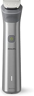 Aparador de Pelos Multigroom 12 em 1 Philips Series 5000 para Rosto, Corpo e Cabelos, Tecnologia BeardSense, À Prova d´água - Bivolt, Máquina de Barba MG5950/15 - Produto 9 mais recomendado com 4.5 estrelas