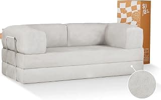 Sofá Cama Bloom – Retrátil e modular – Sofá na Caixa (Linho Boucle) - Produto 3 mais recomendado com 5 estrelas