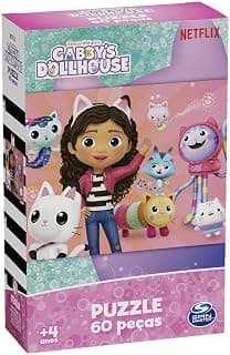 Quebra-cabeça 60 peças Gabby's Dollhouse - Grow - Produto 3 mais recomendado com 4.8 estrelas