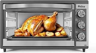 Forno Elétrico 50L Philco PFE52P Dupla resistência 220V - Produto 5 mais recomendado com 4.5 estrelas