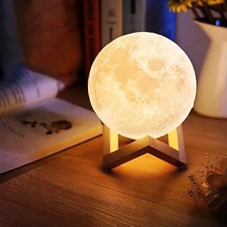Interpontes Luminária Lua Cheia 12cm 3D Decoração para Quarto/Sala - Produto 10 mais recomendado com 3.7 estrelas