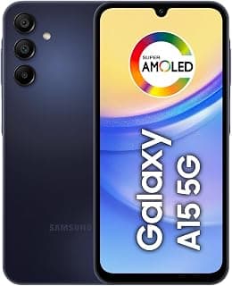 Smartphone Samsung Galaxy A15 5G 128GB - Azul Escuro - Produto 2 mais recomendado com 4.7 estrelas