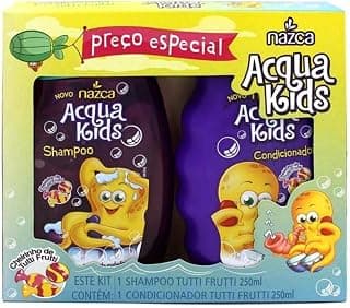 Kit Shampoo + Condicionador Acqua Kids 250Ml Tutti Frutt - Produto 5 mais recomendado com 4.8 estrelas
