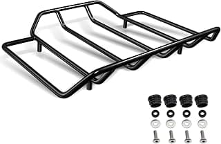 PBYMT Tour Pack Bagageiro Air Wing Trunk Top Rack Motorcycle Tour Pack Rack compatível com Harley Touring Street Glide Electra Glide Road Glide Road King Ultra Limited 1984-2024 Preto - Produto 4 mais recomendado com 4.7 estrelas