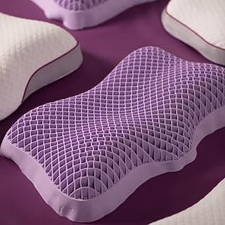 Travesseiro Hipoalergênico Cervical Airgelly 2.0® - I wanna sleep - 100% Lavável e Respirável, Antialérgico e Confortável. Alivia os Pontos de Pressão do Pescoço e Fornece Suporte Extra para a Coluna - Produto 3 mais recomendado com 4.5 estrelas