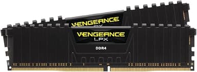 CORSAIR Vengeance LPX DDR4 RAM 32GB (2x16GB) 3200MHz CL16-20-20-38 1.35V Intel AMD Desktop Computer Memory - Black (CMK32GX4M2E3200C16) - Produto 1 mais recomendado com 4.8 estrelas
