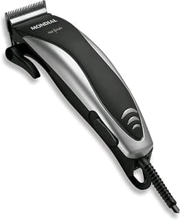 Cortador de Cabelos Hair Stylo, Mondial, Preto/Prata, 10W, 220V - CR-02 - Produto 8 mais recomendado com 4.4 estrelas