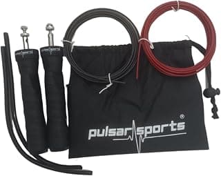 Corda Pular Speed Rope Profissional Rolamento treino em casa - Produto em review com 4.4 estrelas e 88 avaliações