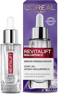 L'Oréal Paris Sérum Anti-Idade Hidratação Preenchedora Revitalift, 1,5% de Ácido Hialurônico Puro, 30ml - Produto 1 mais recomendado com 4.7 estrelas
