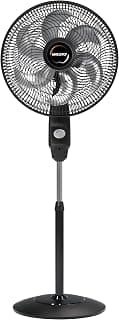 Ventilador de Coluna Mallory Éolo 126W, Silencioso, Hélice de 6 pás, Grade Especial em Sistema TS, Máxima Vazão e Mínimo Ruído – PR-GF- 127V - Produto 9 mais recomendado com 4.5 estrelas