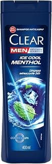 Clear Shampoo Men Anticaspa Ice Cool Menthol 400Ml - Produto 1 mais recomendado com 4.8 estrelas