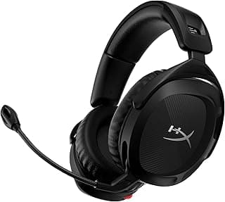 Headset Wireless HyperX Cloud Stinger 2 – Áudio Espacial DTS, Conexão 2,4 GHz, Bateria 20H, Conforto HyperX, Microfone Dobrável, Para Jogos e Streaming, Preto (676A2AA) - Produto 9 mais recomendado com 4.6 estrelas