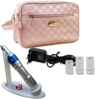 dermapen Smart Pen Caneta Elétrica para Microagulhamento, 5 Velocidades, Profundidade Ajustável 0,25-2,50mm - Produto 3 mais recomendado com 5 estrelas
