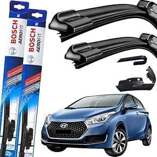 Palheta Limpador Parabrisa Bosch Multiclip Par de Palheta Limpadora Dianteiro Original Hb20 2012 À 2019 Bosch - Produto 5 mais recomendado com 4.5 estrelas