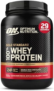 Gold Standard 100% Whey Chocolate 907g - Optimum Nutrition, 907g - Optimum Nutrition - Produto 2 mais recomendado com 4.6 estrelas