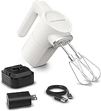 Go Cordless Hand Mixer, Metal - KHMR762, Porcelain White - Produto 4 mais recomendado com 4.6 estrelas