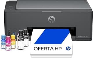 Impressora Multifuncional HP Smart Tank 581 Tanque de Tinta Colorida Wi-Fi, USB - Alta Economia -Copiadora e Scanner (4A8D5A) - Produto em review com 4.7 estrelas e 5.100 avaliações