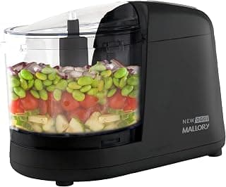 Mini Processador Mallory New Oggi – 150W, 350ml, Corte, Trituração e Moagem, Pés Antiderrapantes, Sistema de Segurança - 127V - Produto em review com 4.4 estrelas e 1.100 avaliações