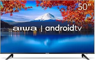 Smart TV Aiwa 50”, Android, 4K, Borda Ultrafina, HDR10, Dolby Áudio - AWS-TV-50-BL-02-A - Produto 5 mais recomendado com 4.4 estrelas