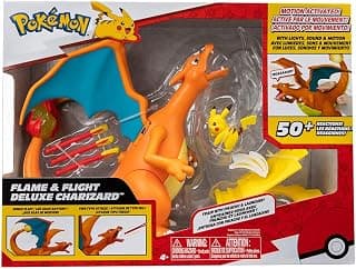 SUNNY, Pokémon, Figura De Luxo, Chama e Vôo do Charizard - Produto 4 mais recomendado com 4.8 estrelas