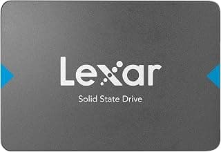 Lexar NQ100 SATA III de 2,5 polegadas (6 Gb/s) SSD de 480 GB, unidade de estado sólido de leitura de até 550 MB/s, SSD interno para laptop, computador/PC (LNQ100X480G-RNNNG), cinza - Produto 5 mais recomendado com 4.7 estrelas