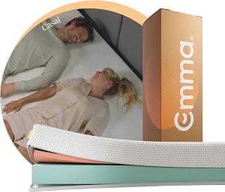 Colchão Casal Emma One Plus – Firme e com suporte ideal, com 10 anos de garantia. - Produto 5 mais recomendado com 4.7 estrelas