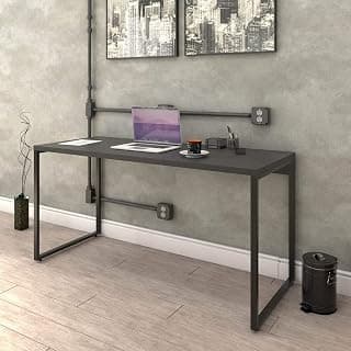 Escrivaninha Trevalla Kuadra Me150-E10 Industrial 150cm Preto Onix - Produto 2 mais recomendado com 4.6 estrelas