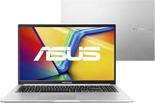 Notebook ASUS Vivobook 15 AMD Ryzen 7, 16 GB, 512 GB SSD, W11 Home, 15.6'' FHD, Cool Silver - M1502YA-NJ655W - Produto 9 mais recomendado com 4.4 estrelas