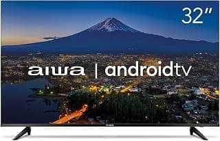 Smart TV Aiwa 32”, Android, HD, Borda Ultrafina, HDR10, Dolby Áudio - AWS-TV-32-BL-02-A - Produto 2 mais recomendado com 4.6 estrelas