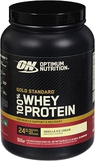 ON WHEY GOLD STANDARD BAUNILHA 1,5LBS (682G) - Produto 10 mais recomendado com 0 estrelas