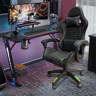 Cadeira Gamer Ergonômica 200KG com Reclinação 90°-150° e Apoio 4D - Conforto e Durabilidade - Produto 5 mais recomendado com 5 estrelas