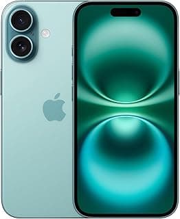 Apple iPhone 16 (128 GB) – Verde-acinzentado - Produto 3 mais recomendado com 4.8 estrelas