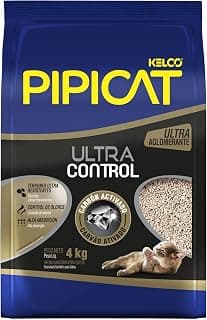 Pipicat Areia Higiênica Ultra Control 4 kg - Produto 7 mais recomendado com 4.4 estrelas