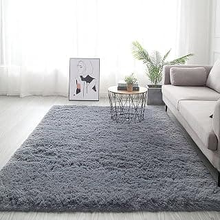 Tapete Felpudo 1,40 X 2,00 Peludo 40mm de Pelagem - Cinza Mesclado. - Produto 8 mais recomendado com 4.2 estrelas