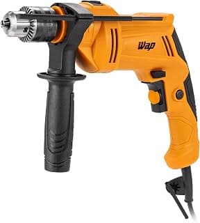WAP Parafusadeira e Furadeira Impacto 1/2" WF 700 FE13, Limitador de Profundidade e Empunhadeira Auxiliar 40Nm 700W 220V - Produto 9 mais recomendado com 0 estrelas