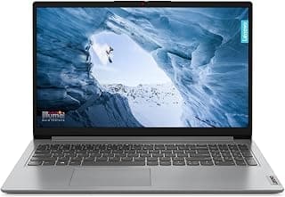 Notebook Lenovo IdeaPad 1 15IRU7 Intel Core i3-1315U 8GB 256GB SSD Windows 11 15.6" - 83QJ0001BO Cloud Grey - Produto 6 mais recomendado com 5 estrelas
