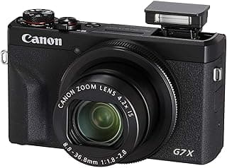 CANON 7546 Câmera Digital Powershot, G7 X Mark Iii - Produto 5 mais recomendado com 4.4 estrelas